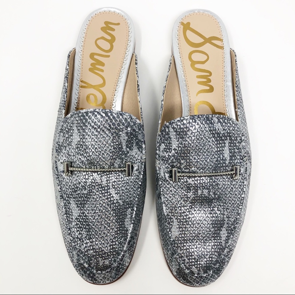 Sam Edelman Soft Silver Mules Size 9 - Picture 2 of 10